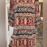 Varga shift midi boho dress balloon sleeve size L Size L Photo 0