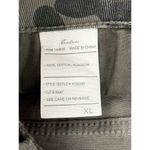 Kancan Camo Distressed Women's XL Shorts Belt Ruffle Top High Rise Tie Green Photo 6