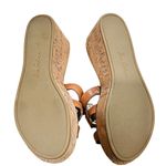 Sam Edelman  Regis Leather Cork Wedges with Round Toe Size 8 Photo 7