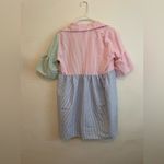 SheIn  Pastel Striped Colorblock Dress Photo 1