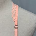 PINK - Victoria's Secret Victoria’s Secret PINK Lace Apricot Push-up Racerback Bralette Photo 8