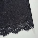 Isaac Mizrahi Live! Size XL Black Floral Lace Overlay Pull On Wide Leg Pants Photo 2