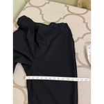 Chico’s Pull on Wide Full Length Pant Ponte Knit front pockets Pants,size 2.5/14 Black Photo 6