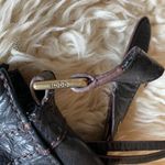 Hobo International Tobey Crossbody bag glazed leather. Black Photo 6