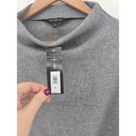 Banana Republic  Repreve Mock Neck Waffle Knit Sweatshirt Pullover Gray XL Photo 1