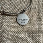 ALEX AND ANI  “Sister” Bangle Charm Bracelet Photo 3