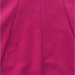 Anthropologie Hutch Vivid Barbie Pink Vicki V-Neck Fit & Flare Dress Size Small Photo 4