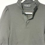 Pomander Place Tuckernuck Mini Dress Black Charlotte Terry High Neck Ruffle XS Photo 1