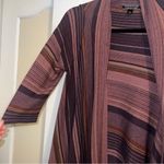 Peruvian Connection  100% Pima Cotton Shawl Open Cardigan Sweater Photo 2