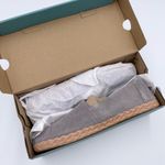 Toms NEW Alpargata Leather Wrap Flats Slip On Shoes Cement Suede Braided Edge Photo 1