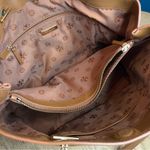 Tory Burch  Carter Smooth Leather Tote Aged Vachetta Tan Shoulder Bag Large Photo 9