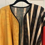 Felt poncho/cape with arm holes. Free size Gold Size undefined Photo 1