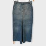 Reformation  Tazz Denim Maxi Skirt Size 27 Photo 1