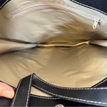 Givenchy  Purfume Black Leather Shoulder Bag Tote Fall Boho Purse Photo 8