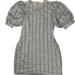 Samsoe Samsoe Celestine Shiny Short Dress Gold Size L Photo 0