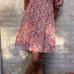MELLODAY  Floral Print Sundress | Boho Western Floral Sundress Loose Fitting Photo 0