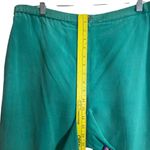 Talbots Vintage Size Size 10 Teal Pure Silk Woman’s 2 Piece Pant and Blazer Suit Photo 2