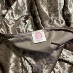 Wanna B  medium crushed velvet dress 3/4 sleeve elastic waist has pockets unlined Photo 11