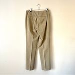 Talbots  | Tan Flat Panel Straight Leg Trouser Dress Pants Sz 8 Photo 3