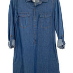 Krazy Kat  Chambray Denim Shirt Dress Photo 0