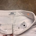 Just Black NWT JBD Non Stretch distressed  White Denim Shorts Size Large Photo 2