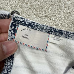 Anthropologie Postmark Flutterwork Top Sleeveless Navy White Striped Size XS Photo 7