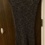 Max Studio cap sleeves cowl neck ribbed brown midi sweater dress, size XS spring Photo 10