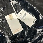 Good American NEW Good Classic Faux Leather Straight Leg Pants Black Sz 14 / 32 Photo 4