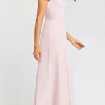 Show Me Your Mumu  Geneva V-Neck A-Line Crepe Gown Rose Size XS New With Tags Photo 3