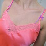Victoria's Secret Vintage Victoria Secret Hot Pink Lingerie Nightgown Slip Dress Photo 3