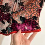 Citron Burnout Velvet Rose Spotted Sheer Kimono Silk Blend Witchy Whimsigoth Pink Size undefined Photo 6