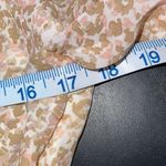 In Bloom  Women's Floral Baby‎ Doll Dress Ruffle Swing Mini Cream Pink Medium NWT Photo 7