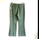 Anthropologie Maeve Houndstooth Flair Crop Pants Size XS NWT Photo 1