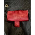 Jennifer Lopez JLO Lace Up Choker Blouse Black Bell Sleeve Size XS Loose Fit Photo 6