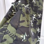 WYSELAND Green Black Camo Sleeveless Tank Top Clear Black side Size L/XL NWT Size L Photo 1
