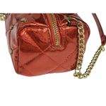 Juicy Couture Y2K Vintage  Red Glitter Heart Embellished Quilted Crossbody Purse Photo 7