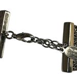 Guess  Black and Pink Crystal Statement Bracelet - Wide Band Photo 4