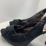 Moda Spana  4" Peep Toe Sling Back Alligator Print Heel Photo 4