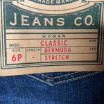 Lauren Ralph Jeans Co Stretch Cotton Bermuda Shorts Size 6P Blue Photo 6