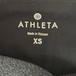 Athleta  Pants Women XS Gray Black Relay Capri‎ Legging Lounge Workout Athleisure Photo 4