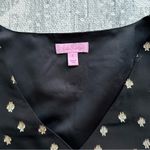 Lilly Pulitzer  Caroline Silk Tinsel Dress Size 2 Resort Minimalist Beachy Photo 3