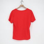 Heidi com Red Swiss Flag V Neck T Shirt XL Cotton Modal Made in Turkey Photo 5