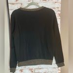 Scotch & Soda  Black and Gold Knit Trim Top Photo 1