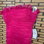 Blondie Nites  Pink Strapless Dress Size‎ 13 Photo 2