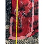 Swim Coverup Flowy Tie Dye Shirt Women’s Free One Size 3/4 Sleeve India Boutique Photo 5