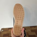 Ecco  Womens Soft 7 Easy Sneakers 9.5 Black Leather Low Top Lace Up Pink Photo 5