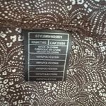 BB Dakota by Steve Madden Austell Sheet Printed Floral Front Tie Top Medium Photo 10