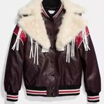 Coach  Dream Catcher Varsity Jacket
In Dark Brown NWOT Photo 0