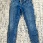 Lucky Brand Blue High Rise Skinny Jeans Photo 0