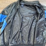 Vintage Duckster Windbreaker Jacket Hidden Hood Size Large Retro White Photo 11